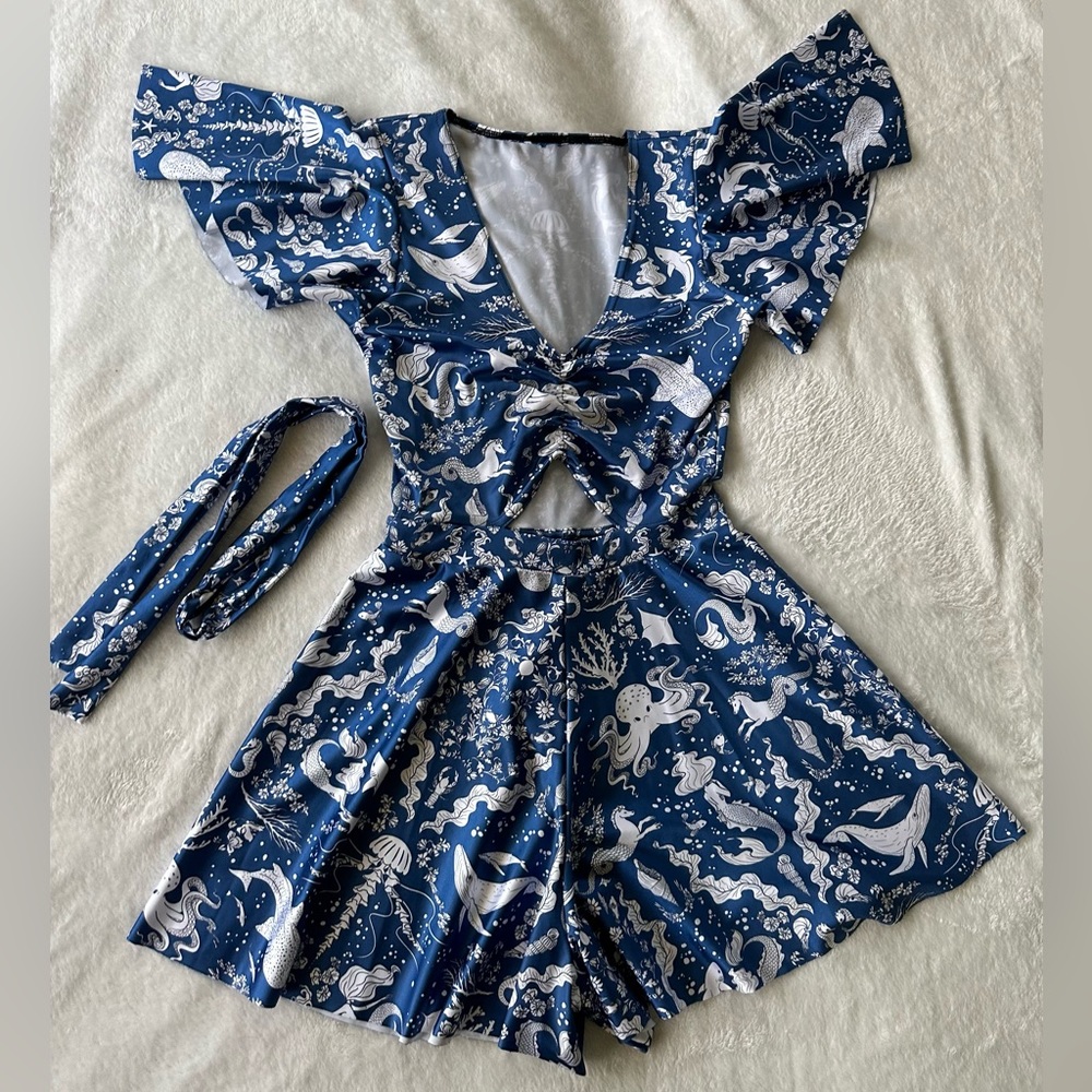 Blackmilk Sirens Call Rio Playsuit